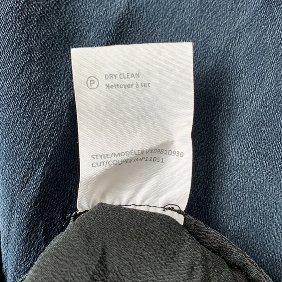 Vince Silk Colour Block Button Up Sleeveless Blouse - Picture 11 of 11